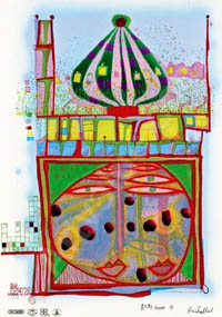 Hundertwasser - Homo Humus Come Va - 10,002 Nights - 07892